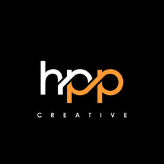 HPP Letter Initial Logo Design Template Vector Illustration