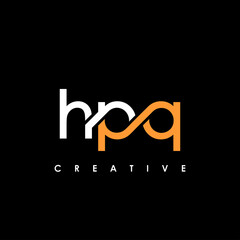 HPQ Letter Initial Logo Design Template Vector Illustration