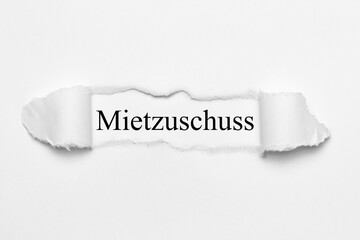 Mietzuschuss