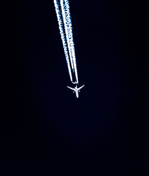 MD11 in flight at 38 000ft