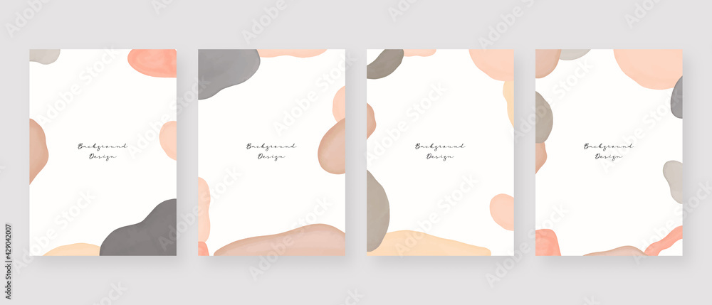 Poster minimal concept background. abstract memphis backgrounds with copy space for text. vector illustrati