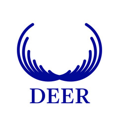 logo figure of the horns of a deer