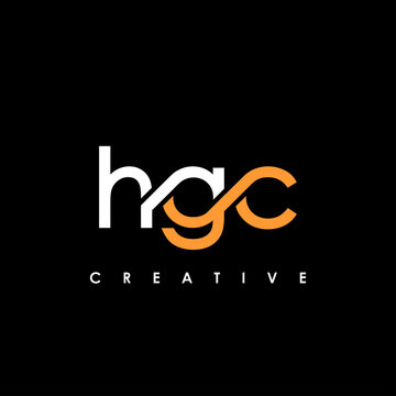 HGC Letter Initial Logo Design Template Vector Illustration