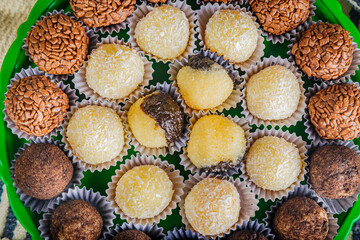 Brigadeiro (Brigadier) Traditional brazilian sweet.