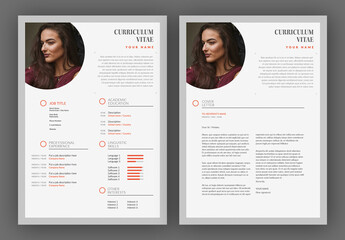 CV and Cover Letter Layout