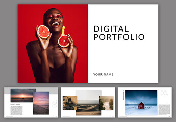 Digital Portfolio Layout