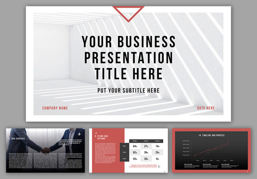 Business Presentation Layout