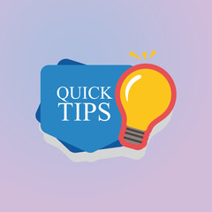 Colorful helpful tips badge collection eps10 illustration