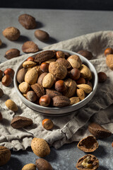 Raw Brown Organic Mixed Nuts