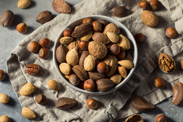 Raw Brown Organic Mixed Nuts