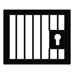 prison icons . prison pack symbol vector elements for infographic web.