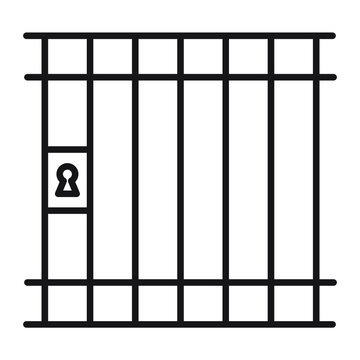 prison icons . prison pack symbol vector elements for infographic web.