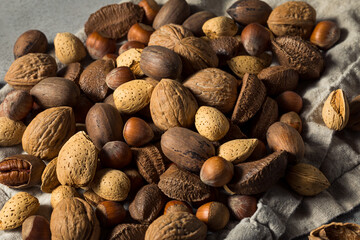 Raw Brown Organic Mixed Nuts