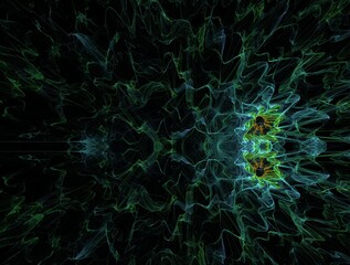 Imaginatory fractal background generated Image