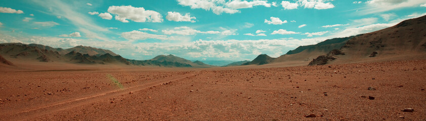 Desert in Mongolia