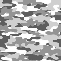 vector grey camouflage pattern for army. camouflage military pattern