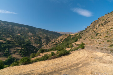 Obraz premium mountainous landscape in Sierra Nevada in southern Spain