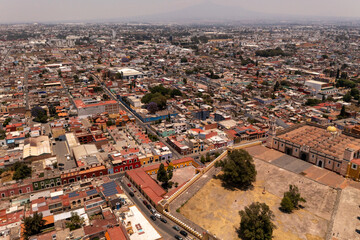 Cholula Puebla, Vista aérea