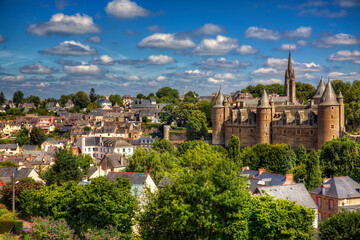 Fototapeta na wymiar From Josselin, Brittany