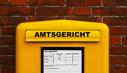 Amtsgericht Briefkasten