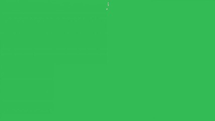 Red balloon in the shape of a heart flies up and flies away against the background of a green screen chroma key. Floating helium balloon on a tape in slow motion.