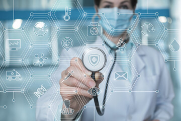 Medical care concept.