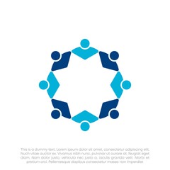 Human Resources Consulting Company, Global Community Logo	