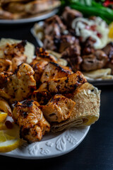 Caucasian cuisine. Georgian dishes. Cuisine of the peoples of the Caucasus. Georgian food.