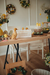 breakfast in the kitchen