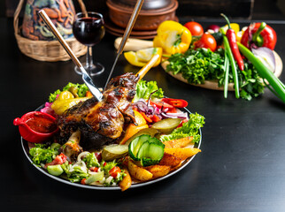 chicken and vegetable stew