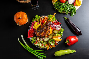 chicken and vegetable stew