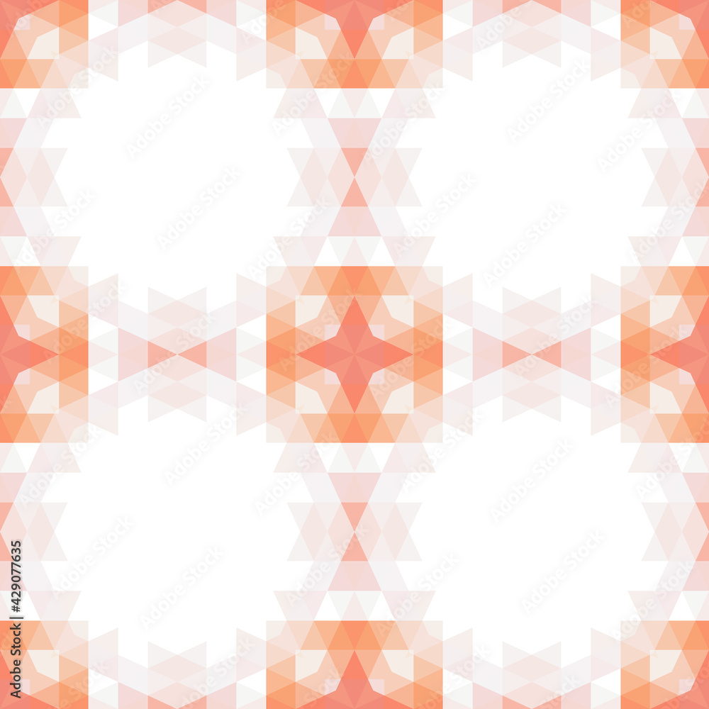 Aufkleber bright abstract dynamic seamless pattern of shapes