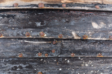 Textur von alten Holzbrettern