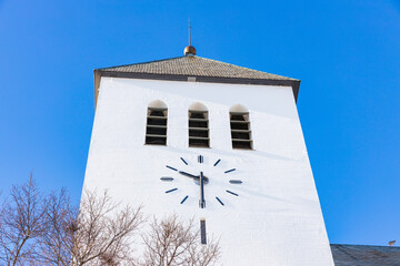 Kirche auf den Lofoten, Norwegen