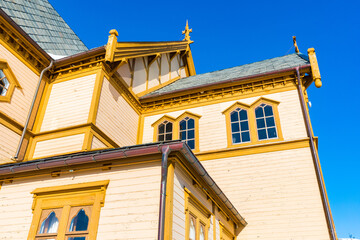 Kirche auf den Lofoten, Norwegen