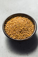 Raw Organic Yellow Mustard Seeds