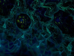 Imaginatory fractal background generated Image