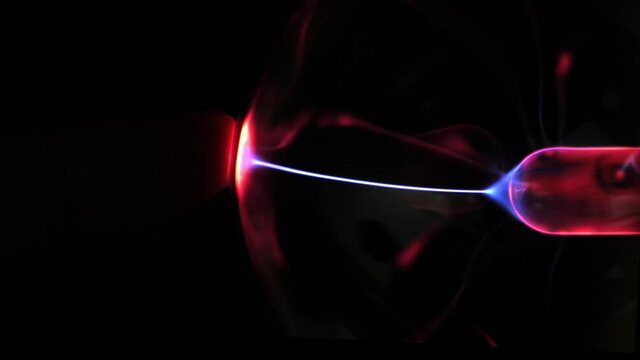 Plasma ball lightning tesla lamp plasma globe with high voltage lightningtesla discharge lamp