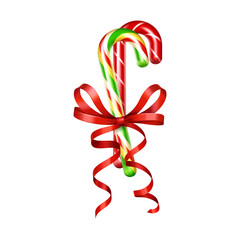 Candy Canes Illustration