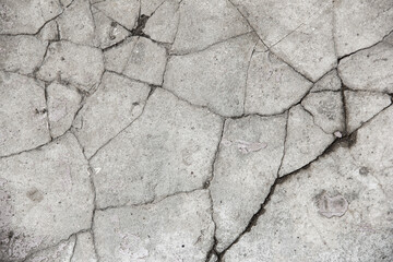 Shabby concrete background. Vintage ancient background. Gray tint textured old wall