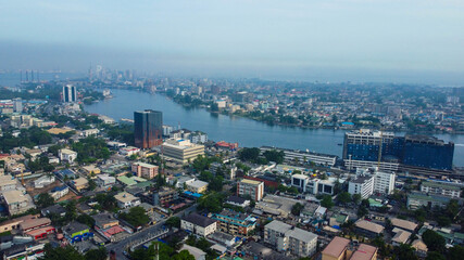 Landscape of Lagos City metropolis