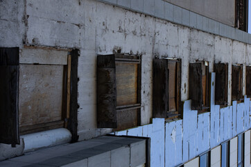 old abandoned building