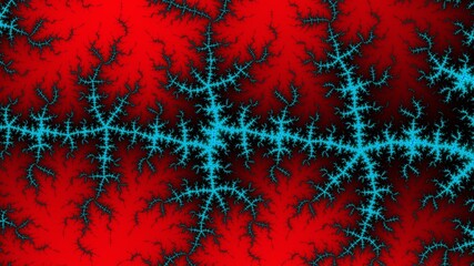 Red and Blue Fractals