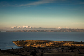 Fototapeta na wymiar lake Titicaca, Puno - Peru