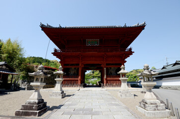Fototapeta premium 粉河寺 大門 和歌山県紀の川市