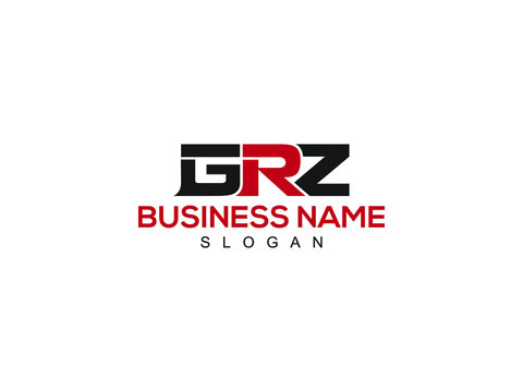 GRZ Letter Type logo Icon Vector