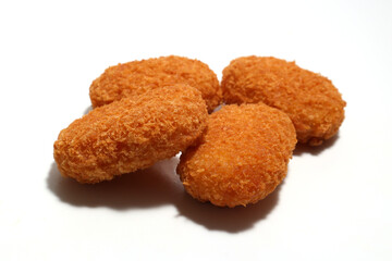 白バックのコロッケ