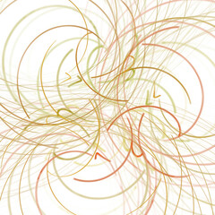 Fractal gravel. Abstract colorful picture