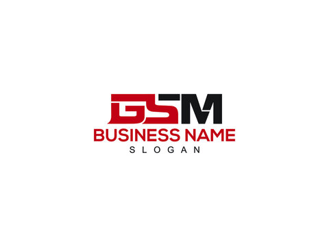 GSM Logo Letter Vector For Brand