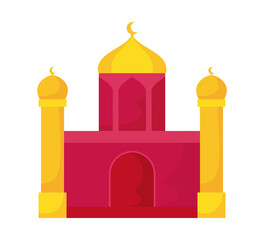 arabic golden buildings